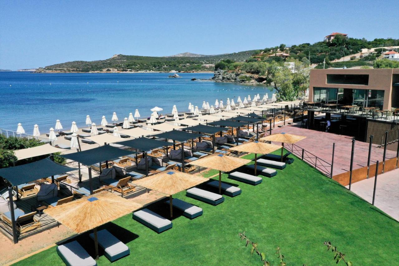 Aegeon Beach Hotel Sunion Eksteriør bilde