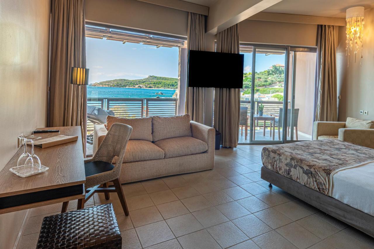 Aegeon Beach Hotel Sunion Eksteriør bilde