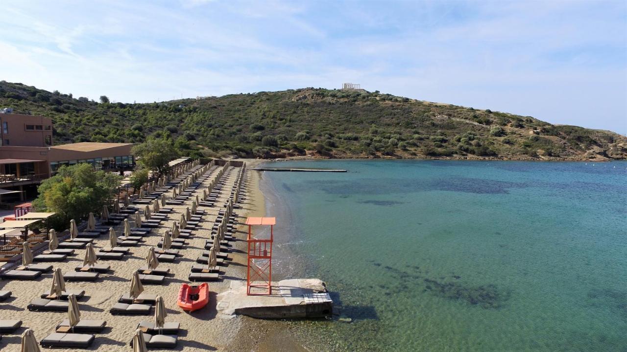 Aegeon Beach Hotel Sunion Eksteriør bilde