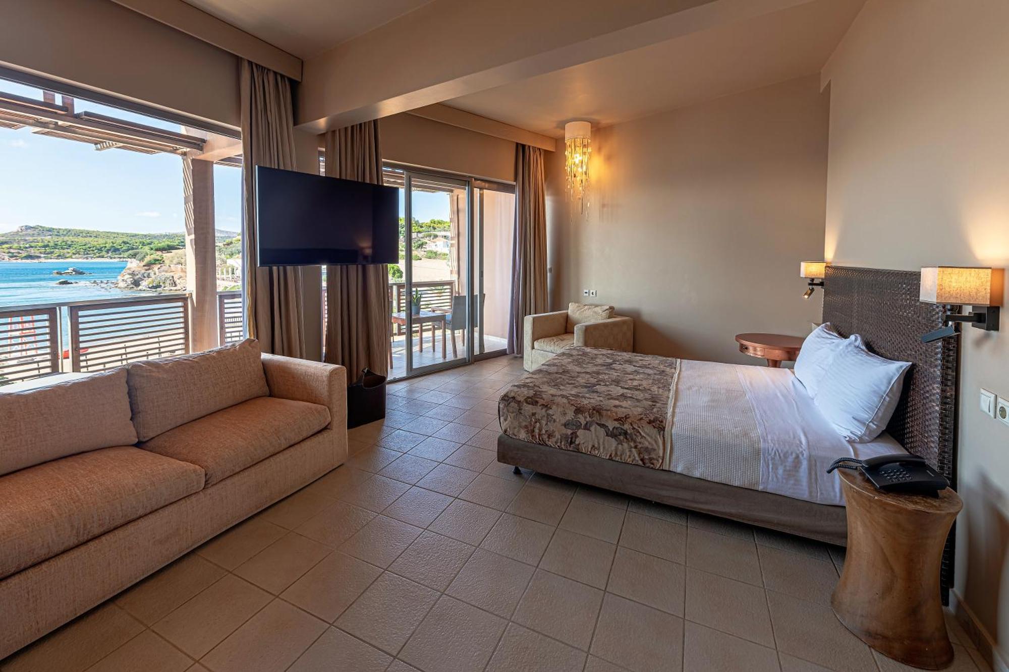 Aegeon Beach Hotel Sunion Rom bilde