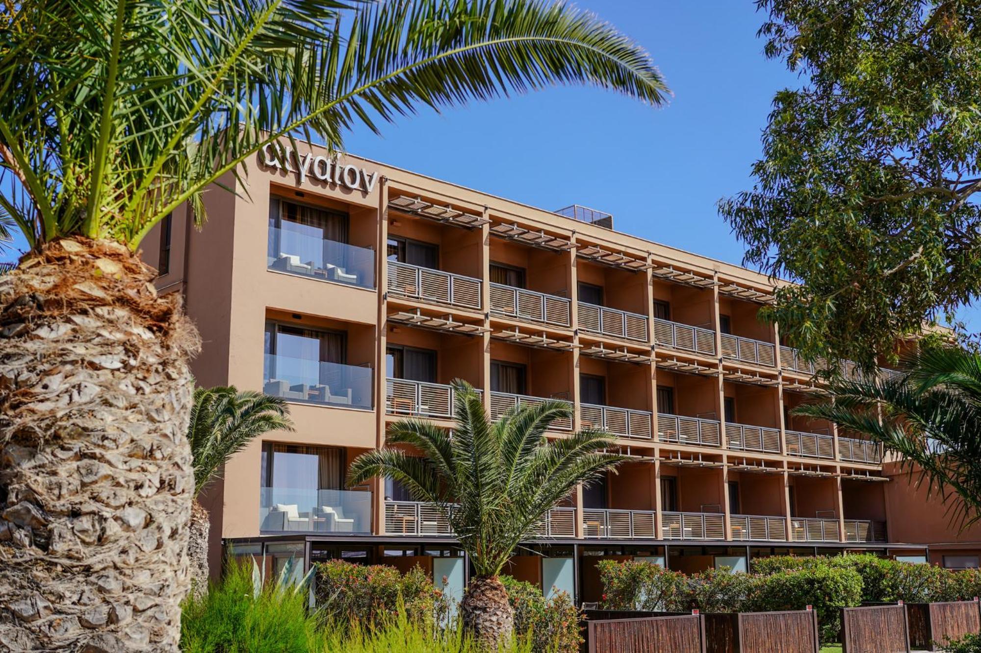 Aegeon Beach Hotel Sunion Eksteriør bilde
