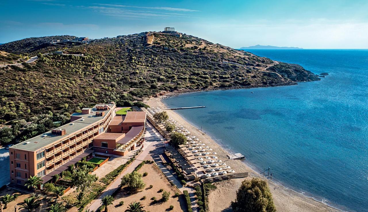 Aegeon Beach Hotel Sunion Eksteriør bilde